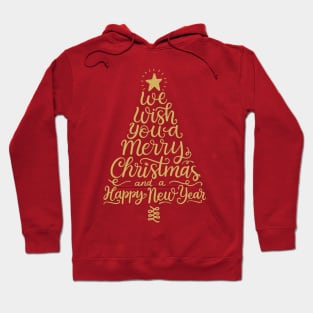 We wish you a merry Christmas tree Hoodie